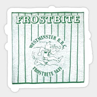 Frostbite Westminster Road Runner Club Vintage Sticker